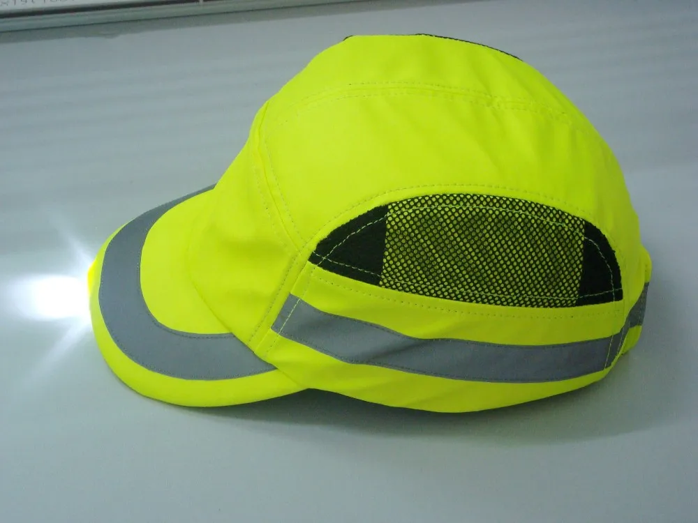 Baseball Bump Cap Hard Hat Safety Helmet With Short Brim Short Visor ...