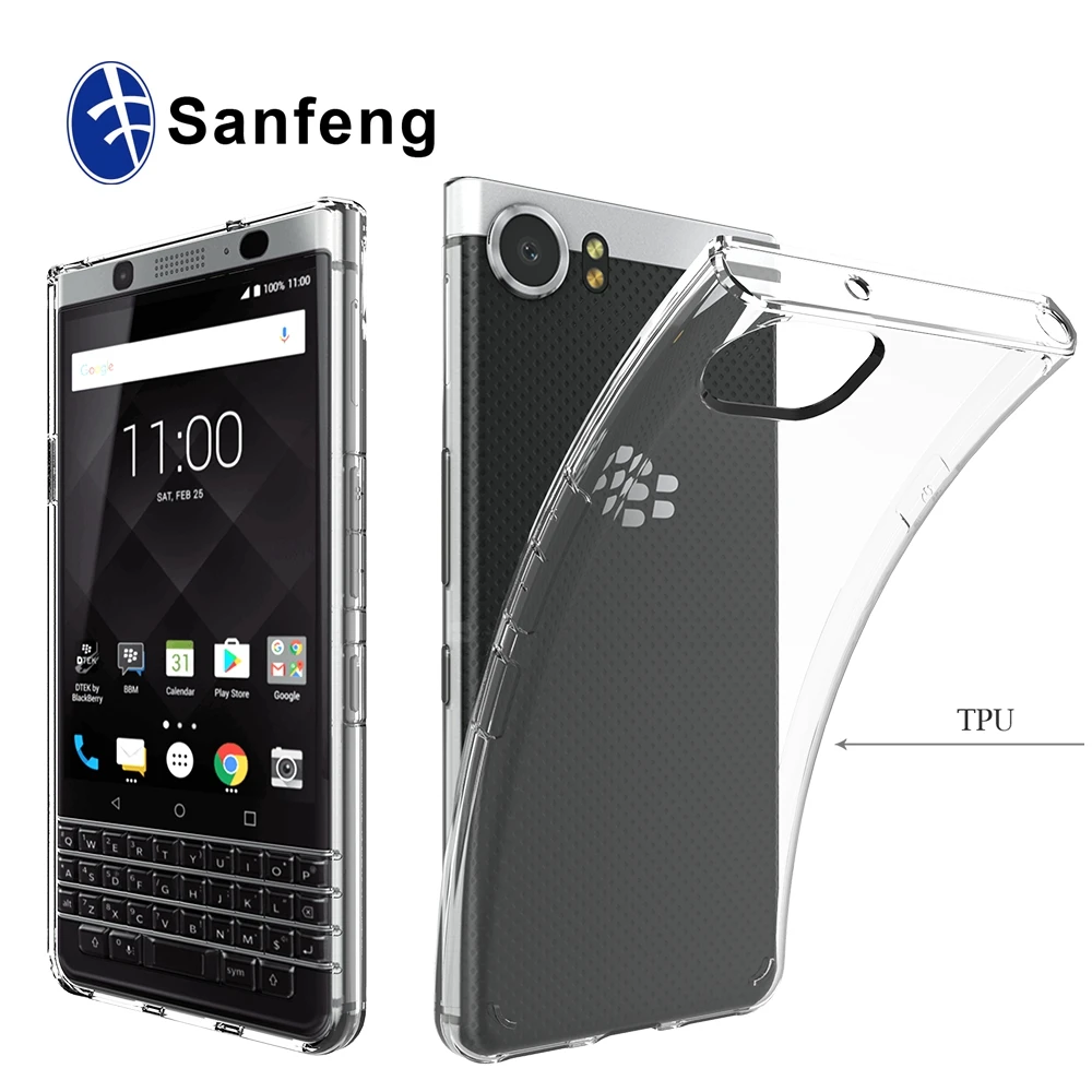 

Soft Tpu Phone Case for Blackberry Keyone Shockproof Mobile Phone Case, Clear
