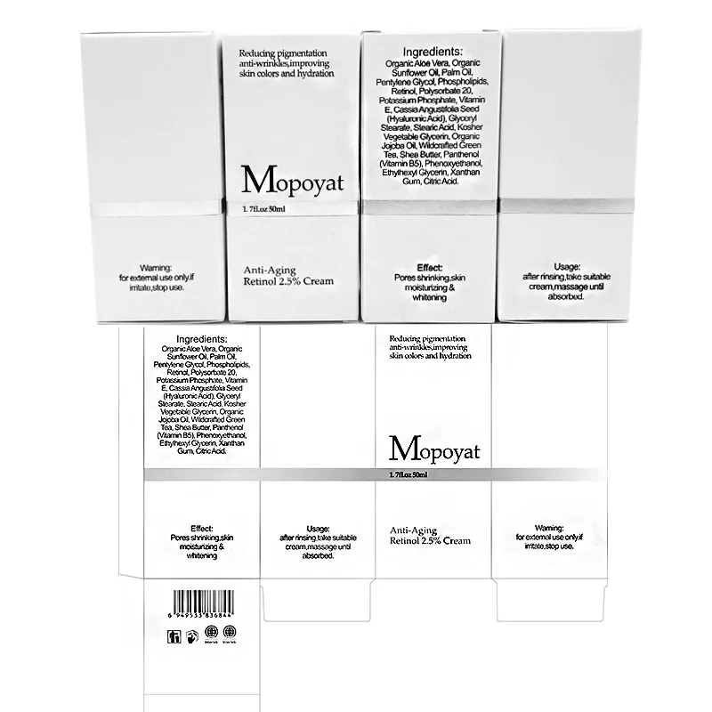 MOPOYAT Best Skin Care Moisturizer Anti Wrinkle Reduce Pigmentation Retinol Vitamin A Cream