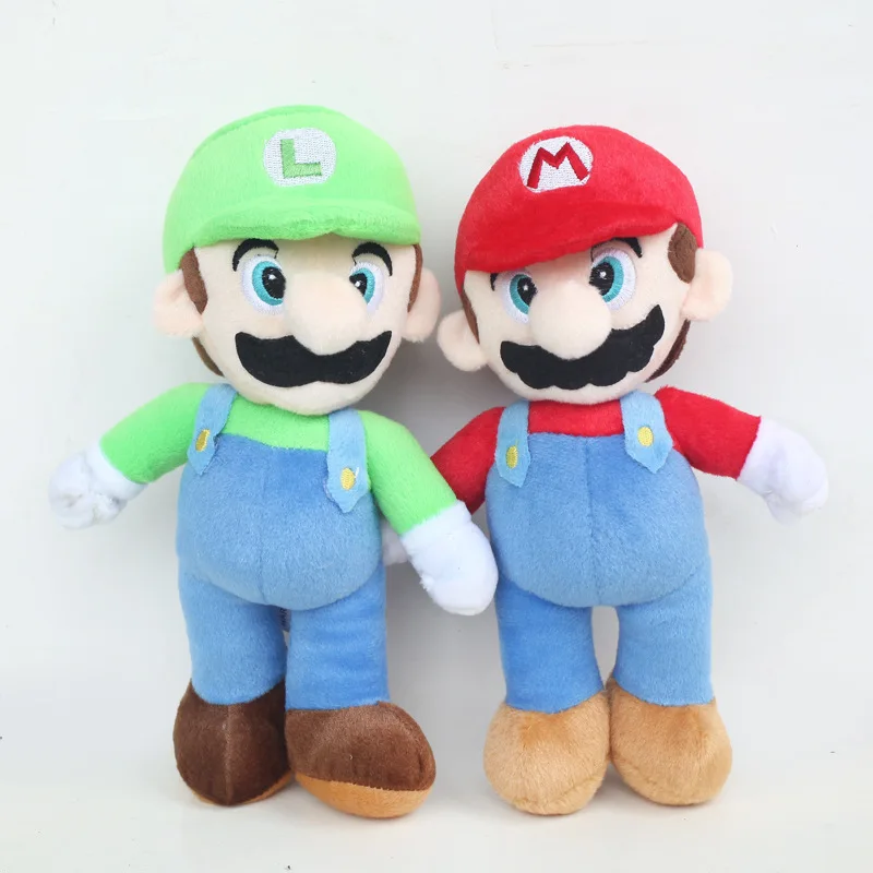 

Hot selling Super Mario Bros plush toy Mario soft stuffed doll