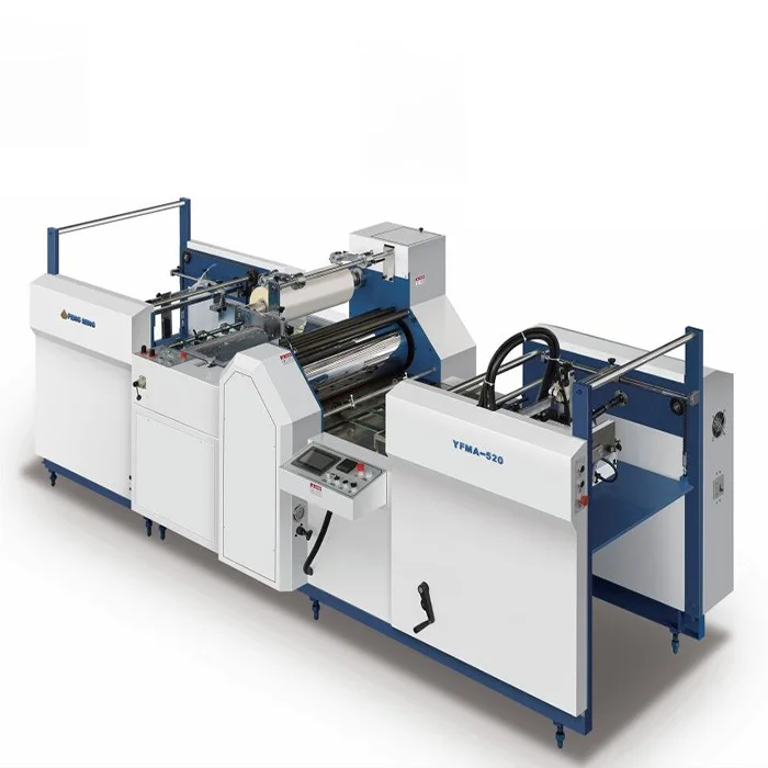 
YFMA650 Automatic Thermal Paper Laminating Machine 650mm*750mm Thermal Paper Film Laminating Machine for Small Business 