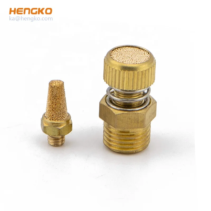 
HENGKO noise reduce air solenoid valve noise reduce air solenoid adjustable exhaust muffler 