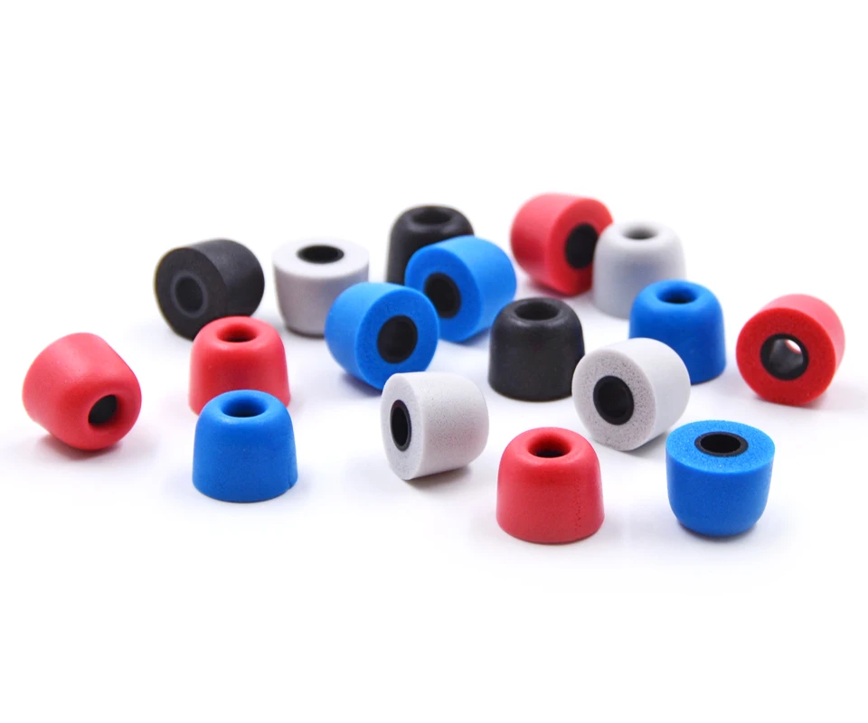 T400 5mm noise Isolating memory foam ear tips for In ear earphone earbud headset