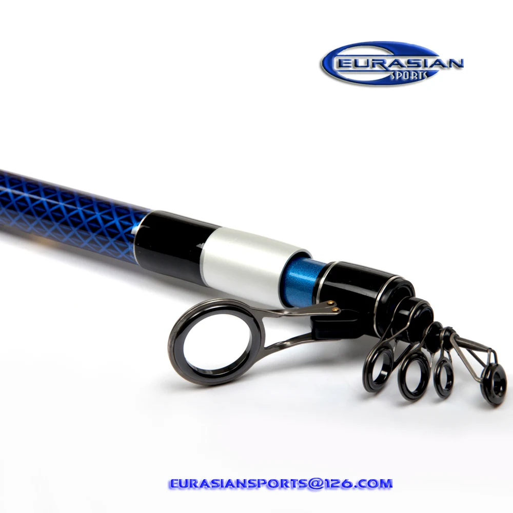 

4.0m 100-300g weihai manufacturer wholesale carbon telescopic surf fishing rod