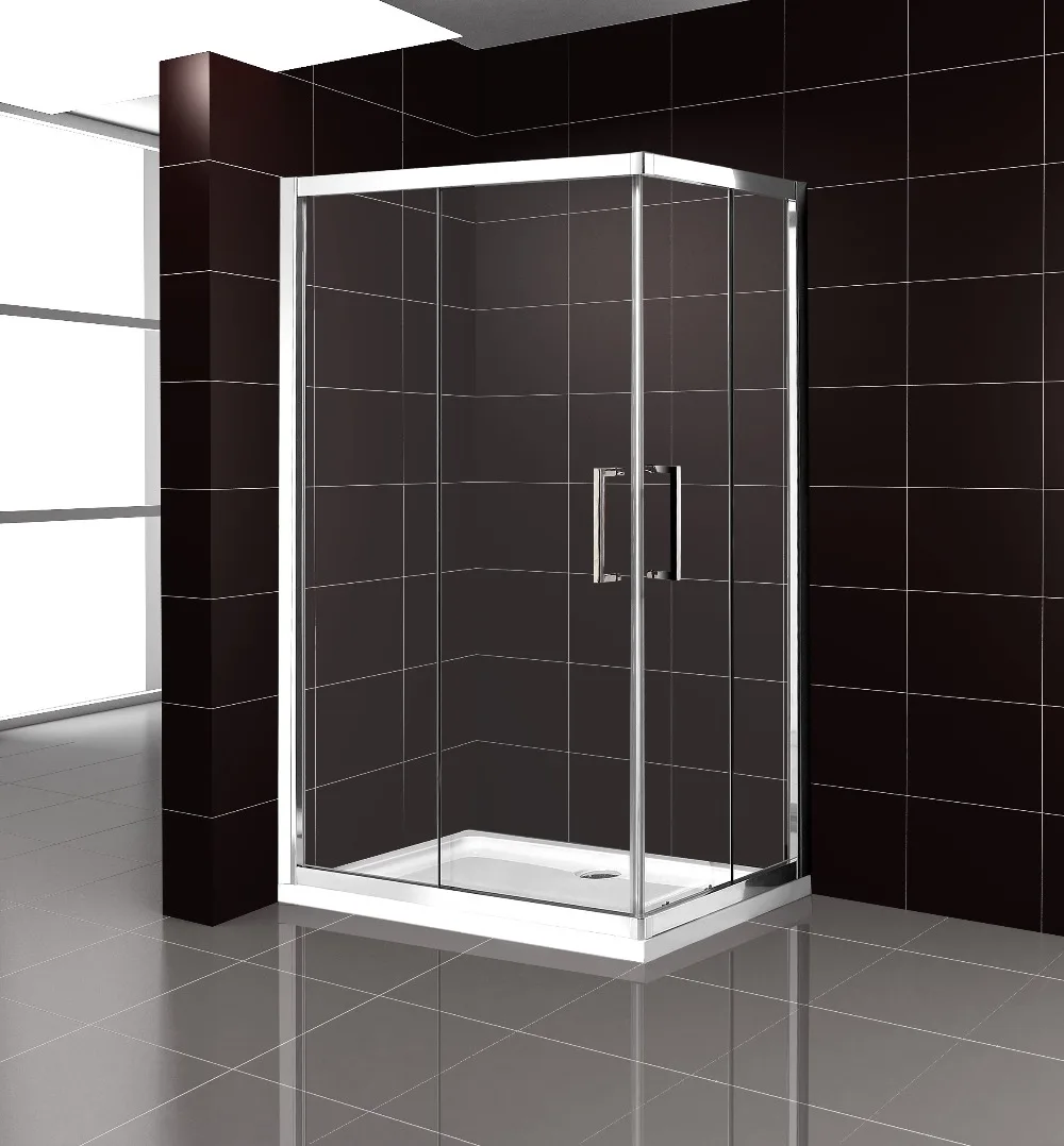 10毫米厚度钻石形状玻璃淋浴门