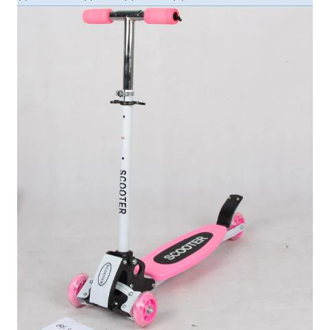 

3 flashing wheels child foot kick scooter adjusting 4 height in cartoon color