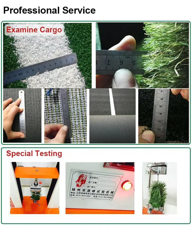 New best quality Artificial Football Lawn Artificial Grass Soccer Field with video show