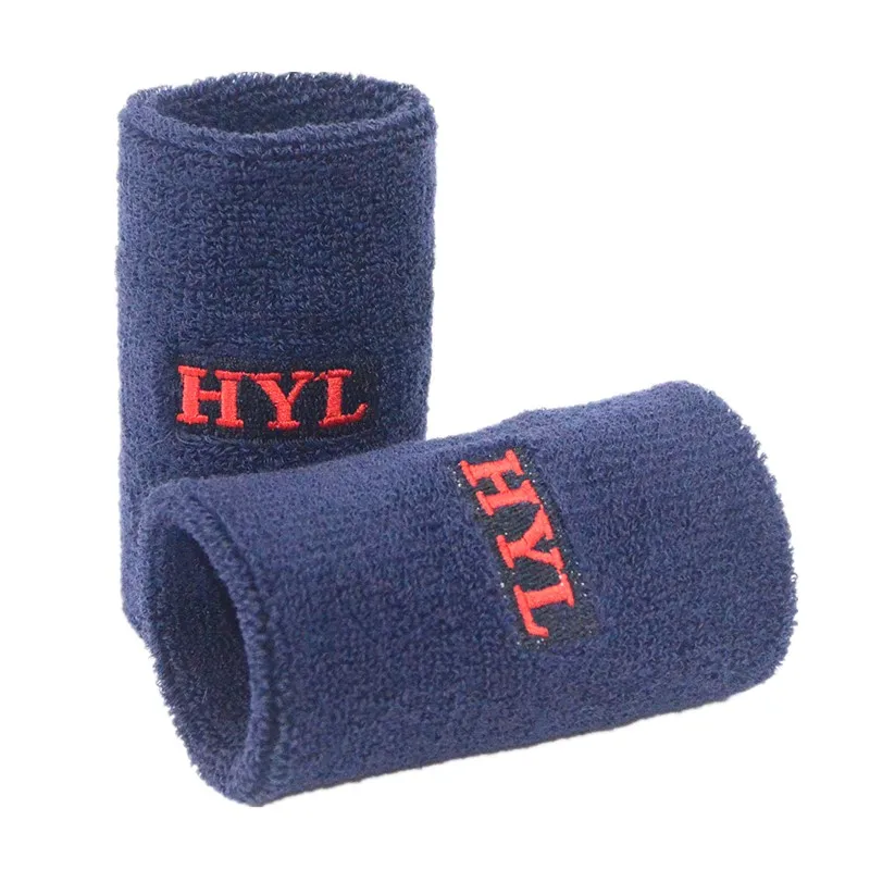 Hyltowel Athletic Terry Cotton Tennis Rainbow Wristbands Sweatbands