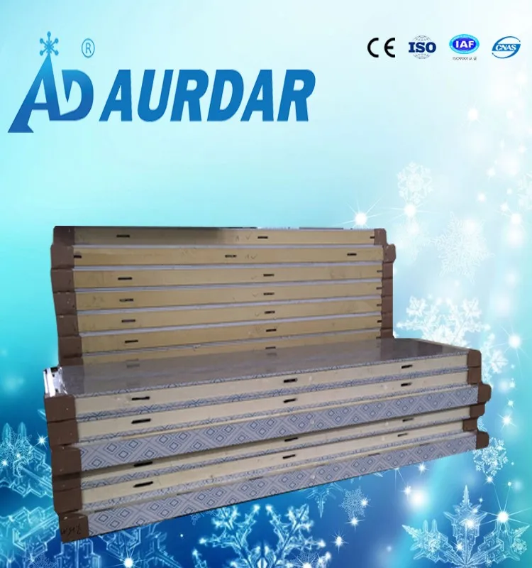 
Aurdar AD-KB insulation pu foam sandwich panel 