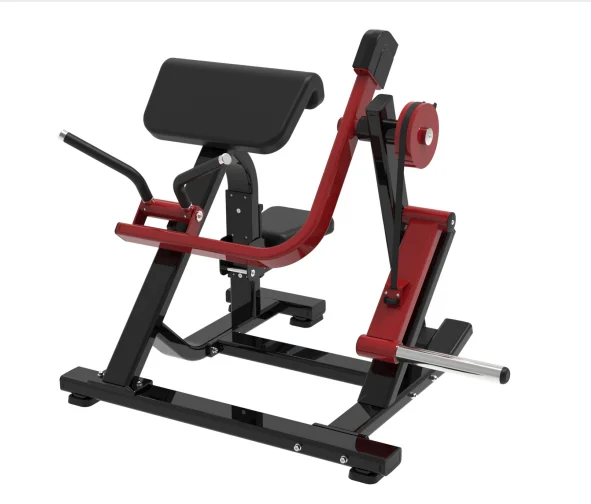 

Gym equipment commercial hammer strength seated biceps machine, Optional