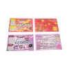 Custom scratch off paper printing ticket scratch cards for game