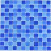 20x20 blue swimming pool glass mosaic factory export tile