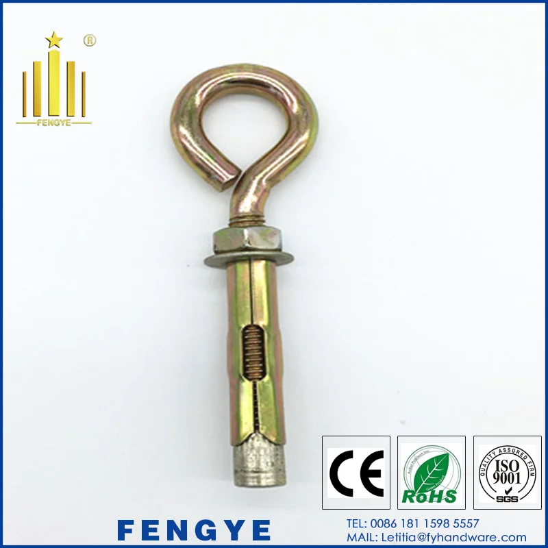 
Eye Hook Sleeve Anchor Bolt with Zinc Plated 