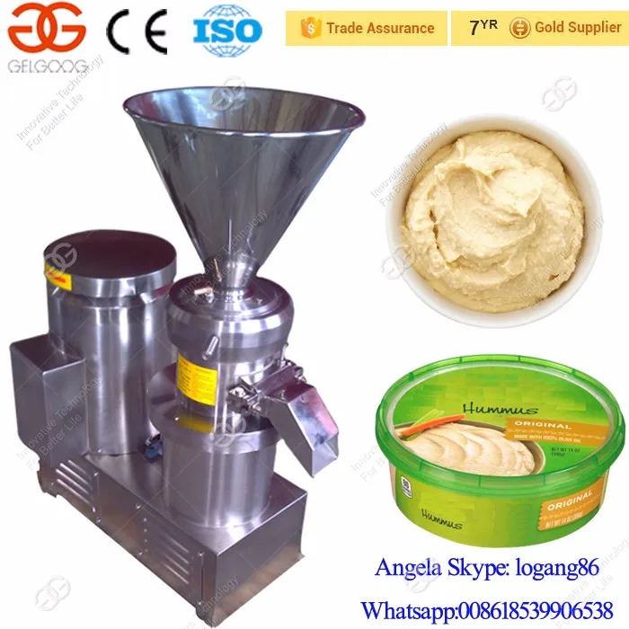 Finely Processed Industrial Hummus Making Machine With Factory Cheap