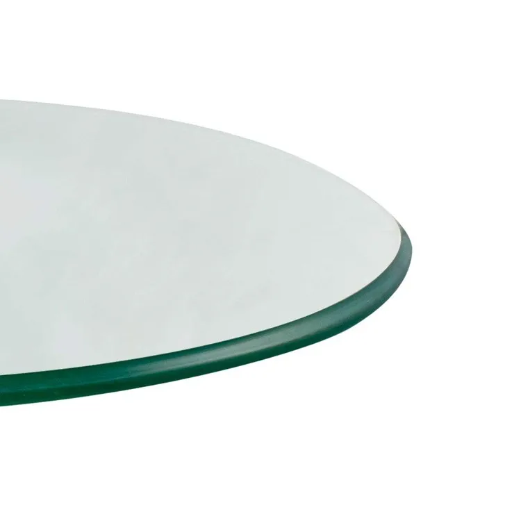 Round Clear Tempered Glass Unbreakable Glass Table Top,Table Top Glass