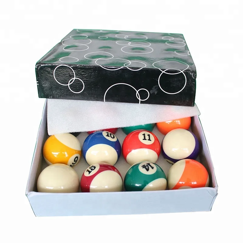 

cheap billiards pool ball and billiard ball set 2'' size, Difference color