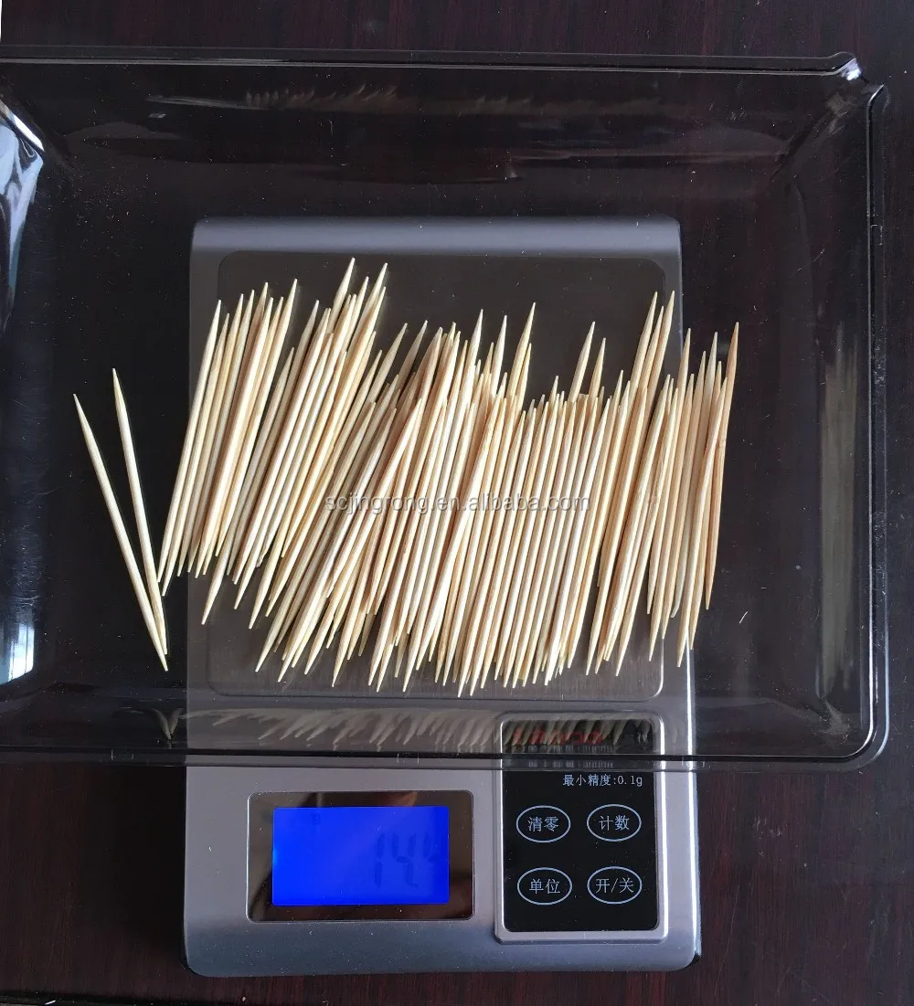 
Individually wrapped bamboo toothpicks paper wrapped toothpick 