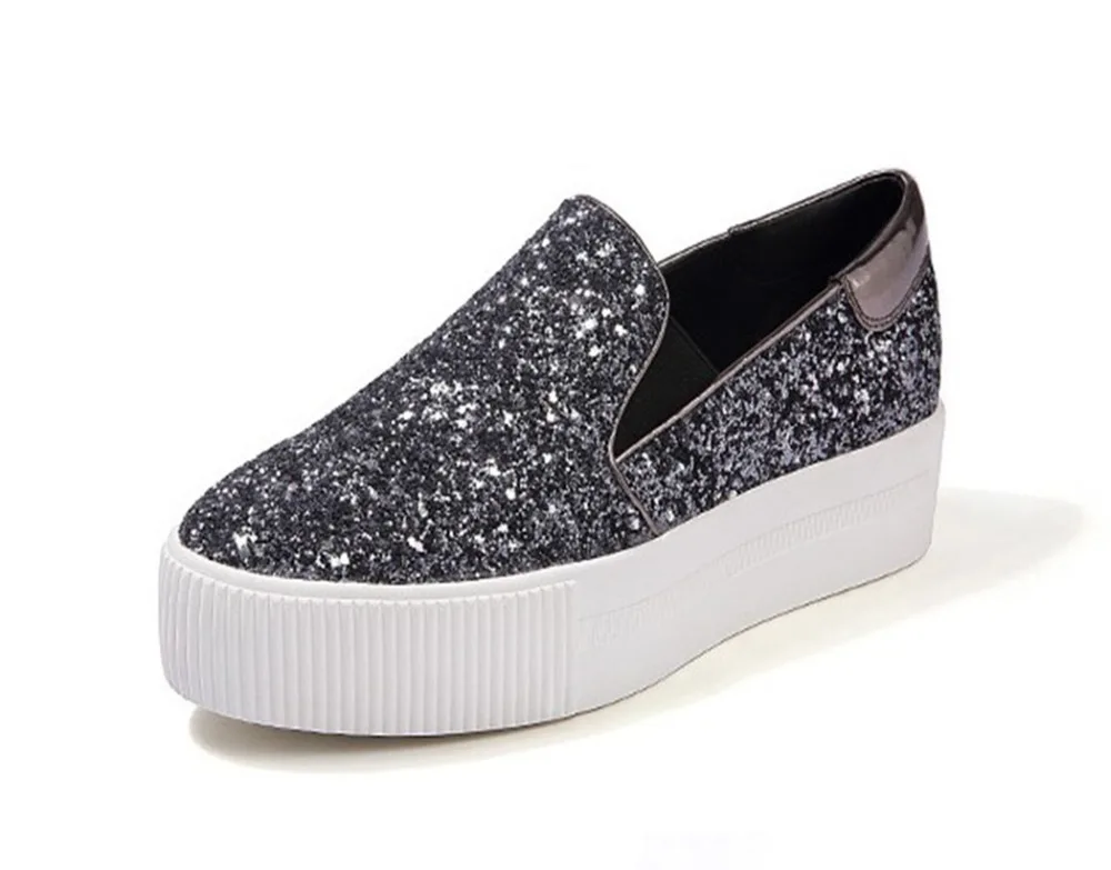 bling bling slip on sneakers