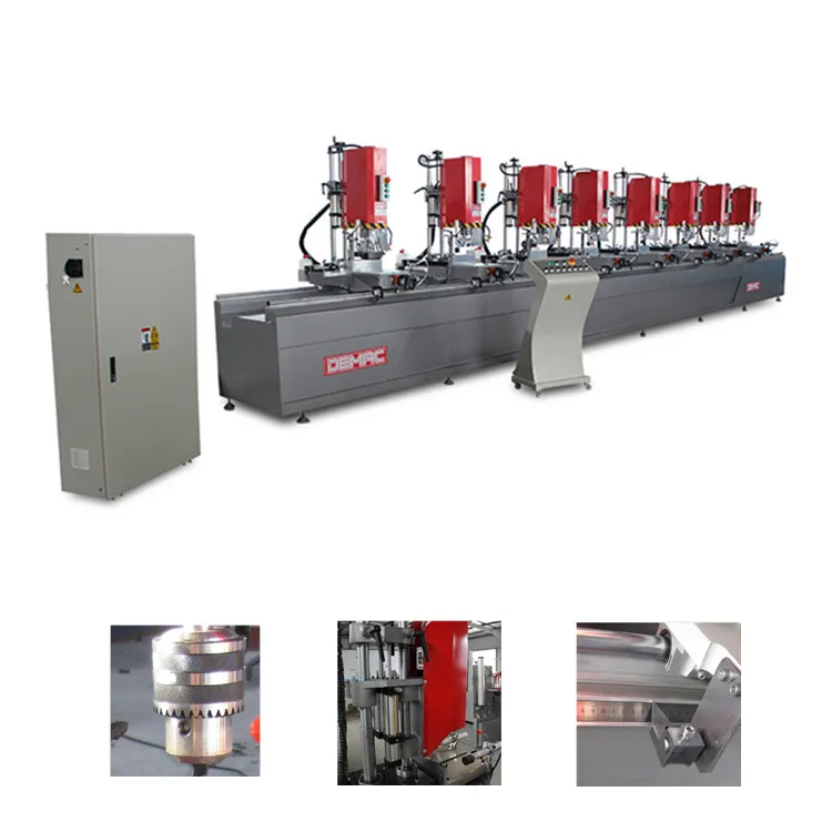 Best Price Multi Head Curtain Wall Drill Machine For Aluminum