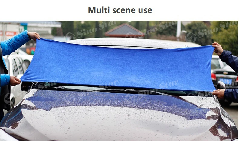 SS-WT2 40x60cm 350gm2  Car Cleaning Washing Super Absorbent Microfiber Towel