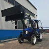 45hp chinese lowest price farm tractor, four wheel drive farm tractor