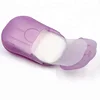 good for traveling or shaving dissolving paper soap sheets
