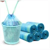 Custom Size Drawstring Colored Plastic Trash Biodegradable Drawstring Garbage Bag