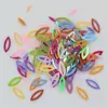 4*10mm Hollow Horse Eye Flat Oval Glitter Pvc Sequins For Nail Art Paillette Sewing Embellishment Women DIY Garment Accessories