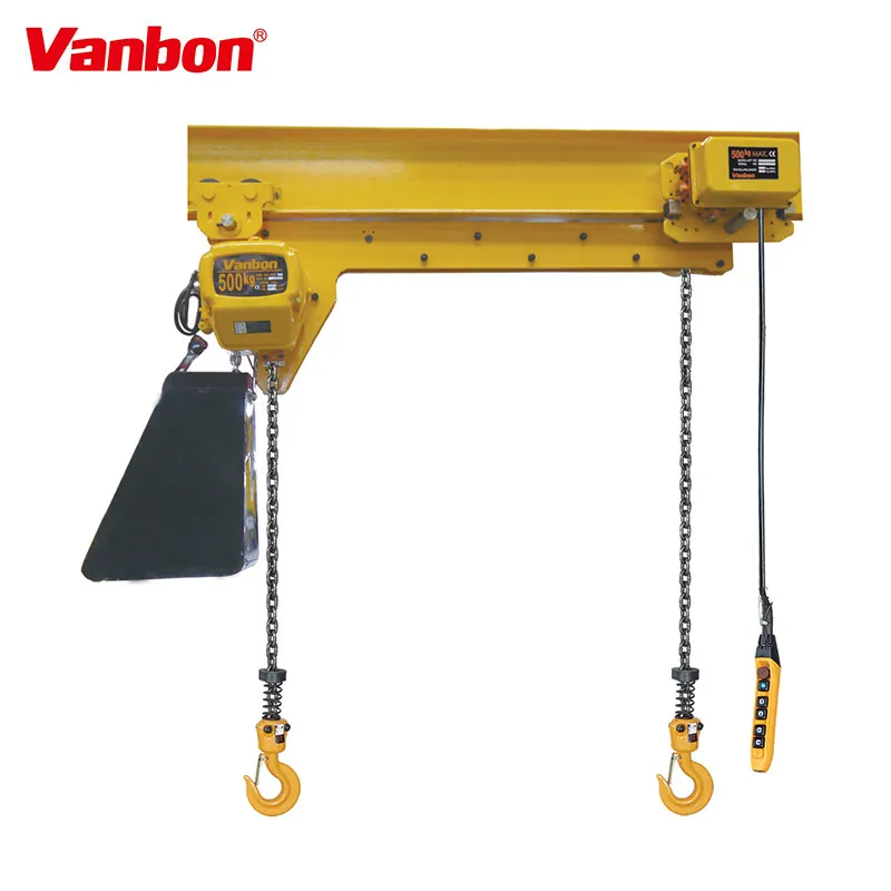 Vanbon New Designed Er2 2t Hook Suspension Type Electric Chain Hoist 2 Ton Hoist Buy 2 Ton