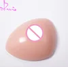 Triangle Shape Medical Grade Silicone Sticky and Non Sticky Breast Form
