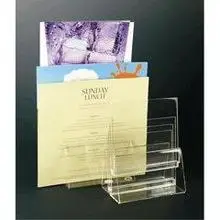 acrylic menu holder, acrylic menu stand, acrylic menu display