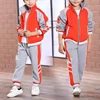 Custom made pupils clothing school uniforms colours class suit children cotton sport kindergarten uniforms