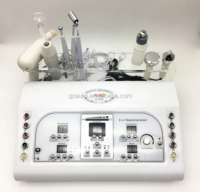 

AU-8208 AURO Multifunctional tighten skin ultrasonic galvanic facial machine