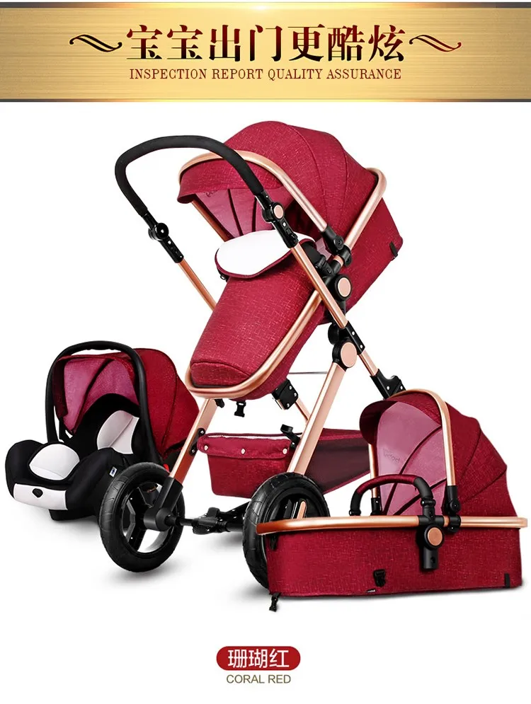 golden baby stroller 3 in 1