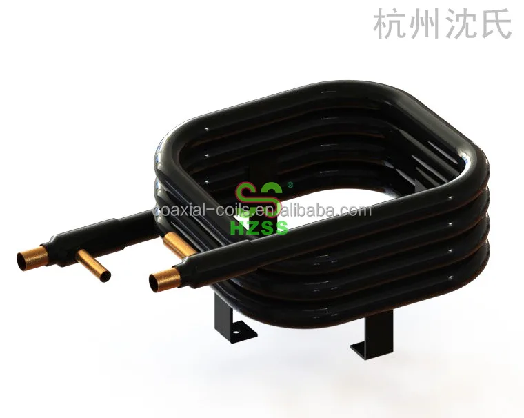 
China double tube heat exchanger condensing units 