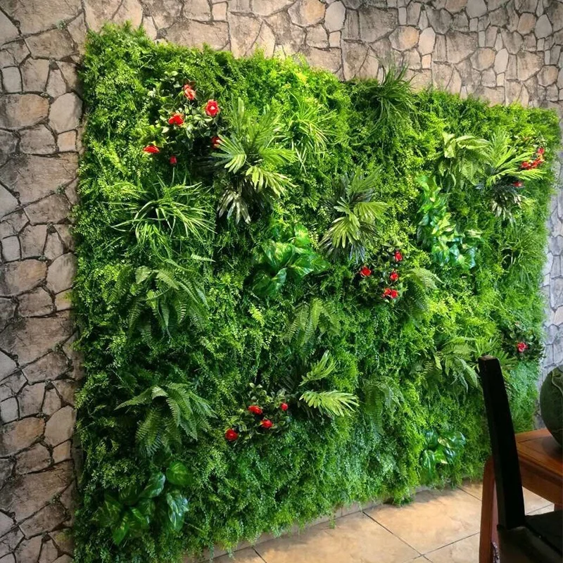 Blanket Plant Wall Artificial Plant Wall UN-Real Green Wall Artificial Vertical Garden for home and commercial decoration
