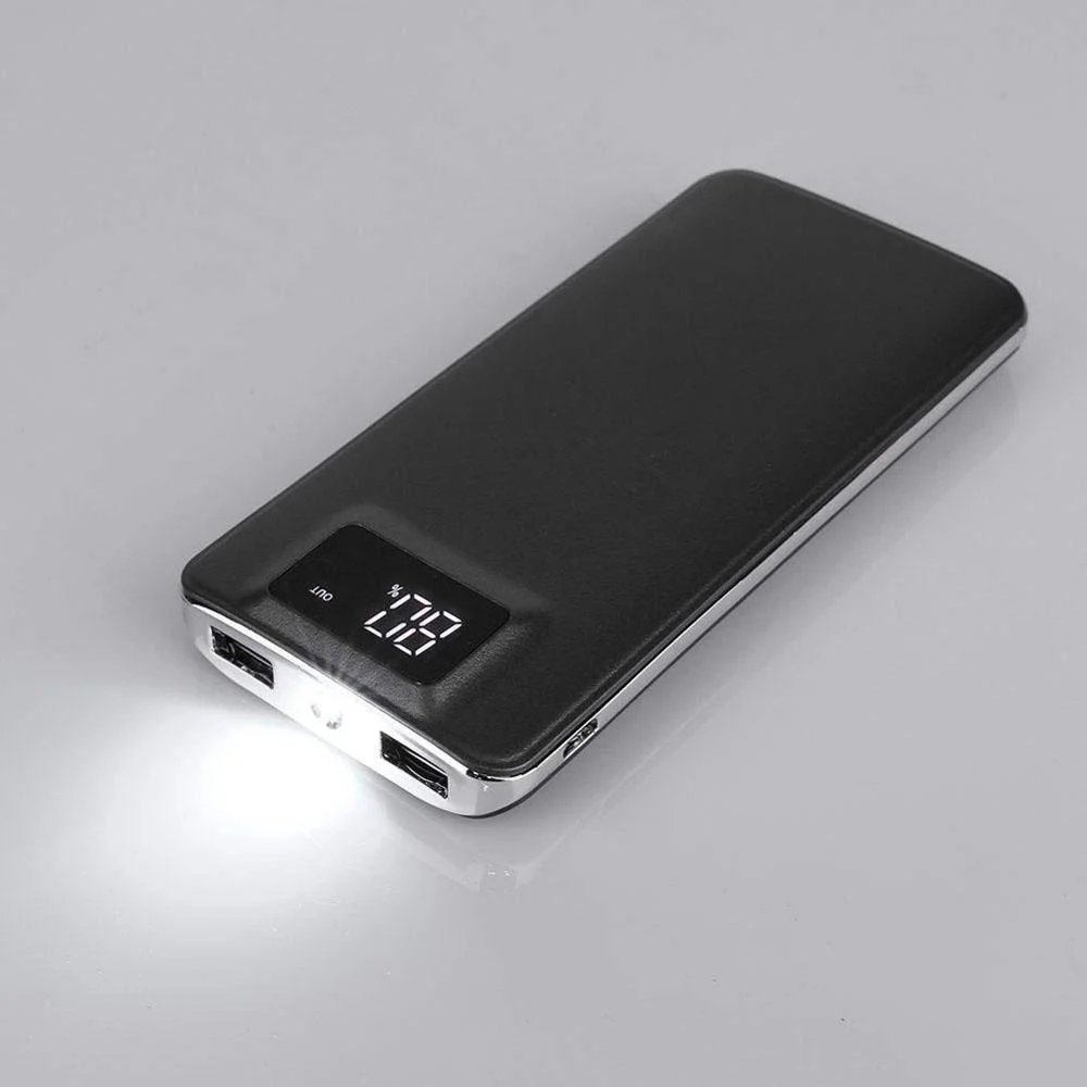 Original 20000 mAh LED Portable Power Bank Charger External Battery Fast Charging For Iphone X