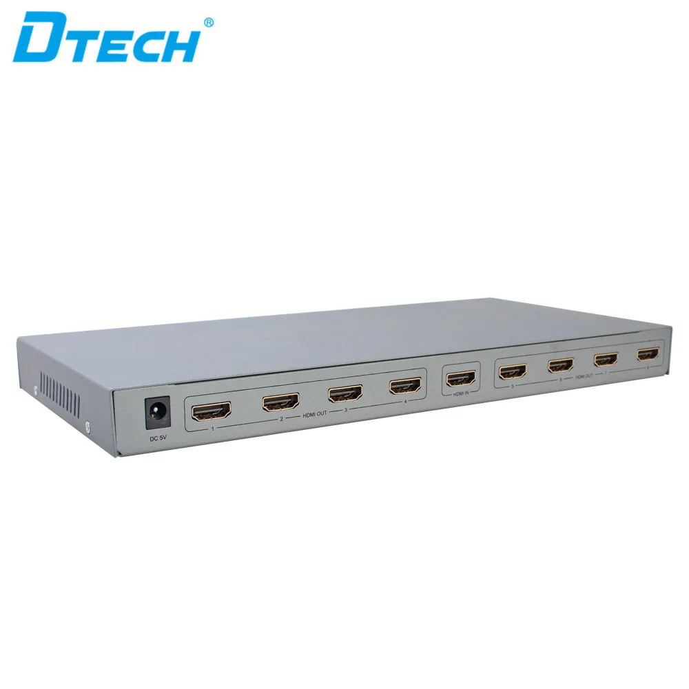 

TV Display 4K 2K HDMI SPLITTER 1 input 8 output, Grey