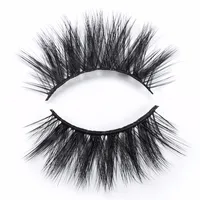 

3D silk lashes private label logo mink eyelashes faux mink eyelashes