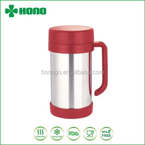 500ML Customized OEM stainless steel double wall thermos cuo accessories for tea and coffee for wholesale