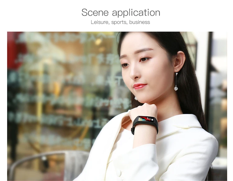 DT58 Smart wristband for men sports activity smart watch with sleep health monitor bracelet