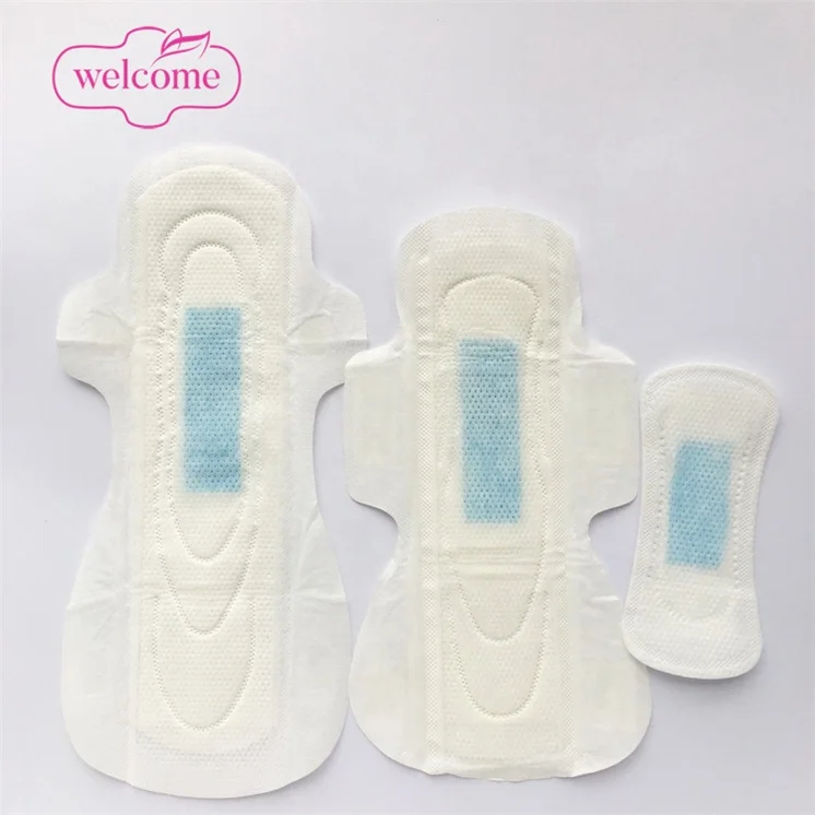 

NOT waterproof and breathable sanitary napkin maxi 320 mm sanitary napkins every time, White,yellow,pink