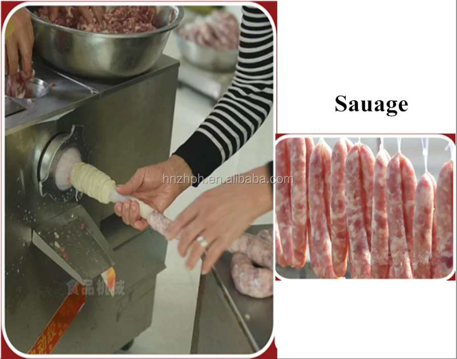 Double Screw Frozen Meat Grinder / Meat Mincer Machine/ Meat Grinding