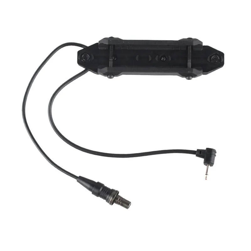 Interruptor de Pressão Remoto para m Caça ao ar Série Scout Arma Cauda Duplo Botão Livre Led Lanterna Peq 16a M3x Acessórios Luz 6 ao ar livre led lanterna peq 16a m3x acessórios