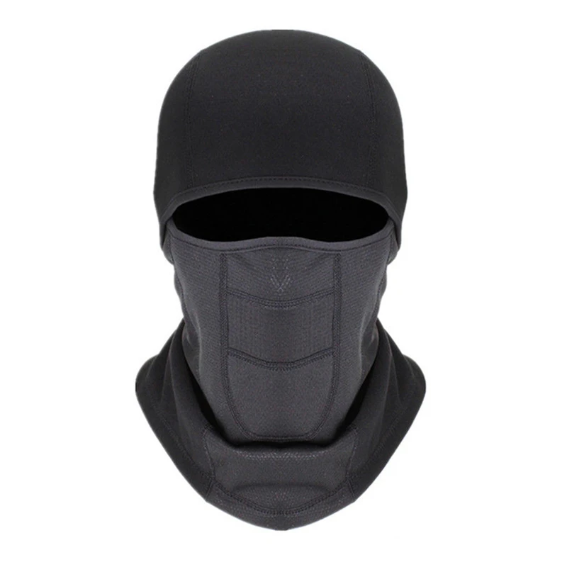 Full Face Balaclava Windproof Ski Mask Winter Fleece Motorcycle Mask ...