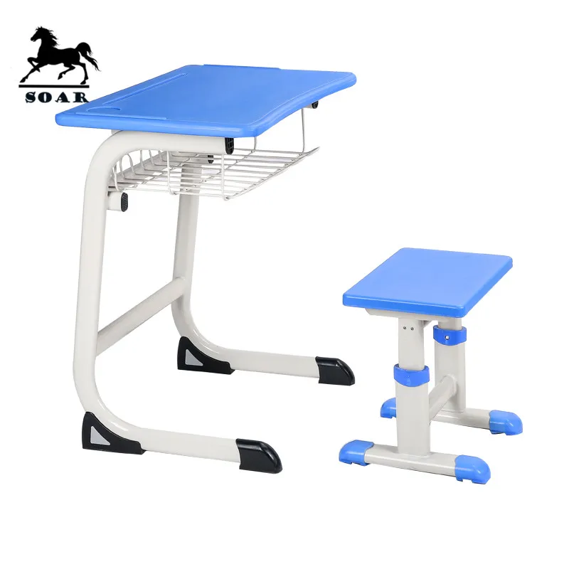 
New classroom desk and chairs / School library furniture / University lecture room table and chair 