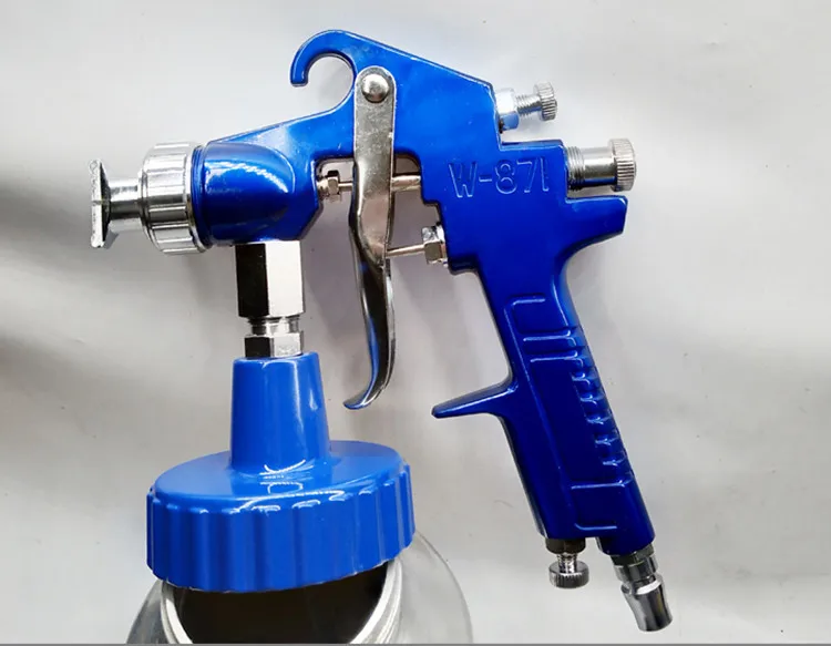 W871 Air Spray Gun Wall Latex Paint Sprayer Viscosity Glue Pneumatic