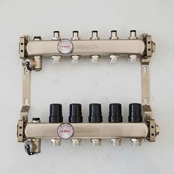 Stainless Heating Manifold Assembly For Plumbing & Heating,Central
