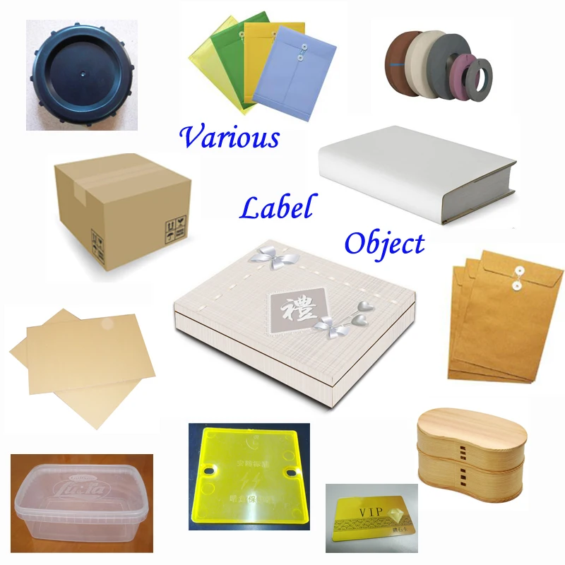 Hg Semi Automatic Label Applicator Pouch Flat Surface Label Applicator