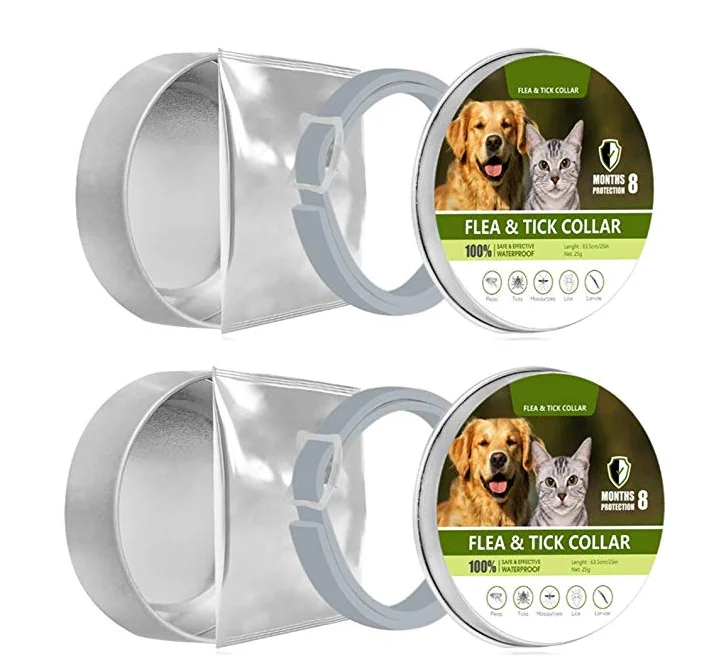 

Collar for Dogs Flea and Tick Prevention for Dogs Dog Flea and Tick Control for 8 Months Safe Tick Repellent